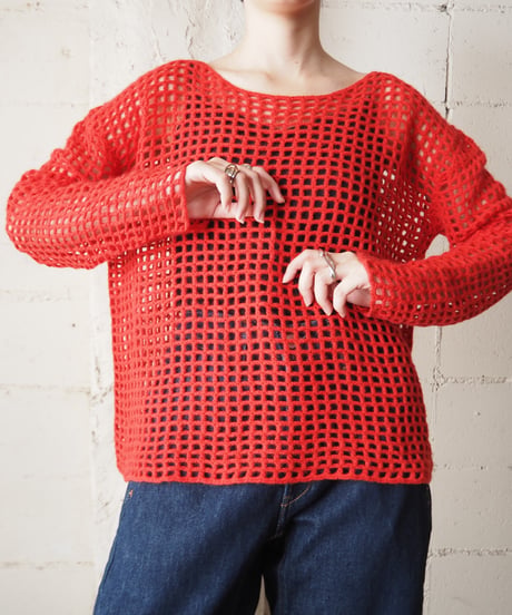 Cashmere Mesh Knit RE