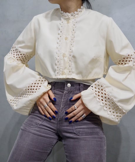 1970's Tyrolean Short Blouse IV