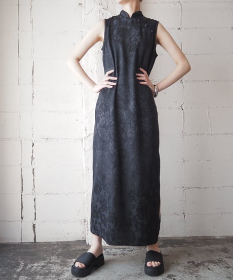 Sleeveless Long Dress BK