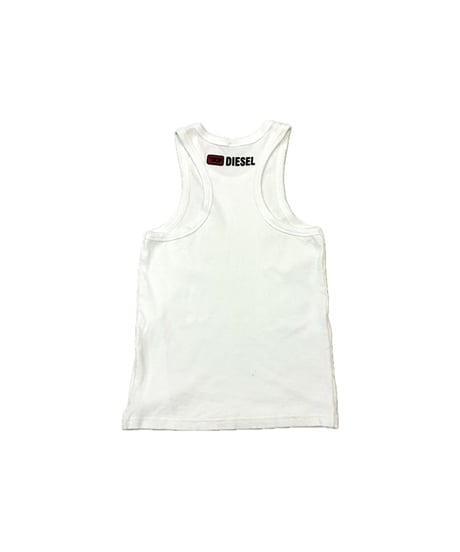DIESEL Back Logo Tank WH