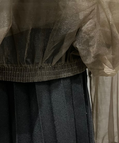 Sheer Hooded Pullover Jacket KA