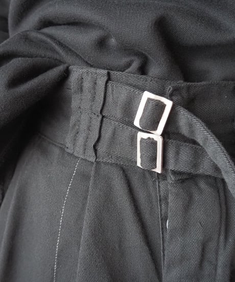 1960's Italy Gurkha Shorts Piece Dyeing BK