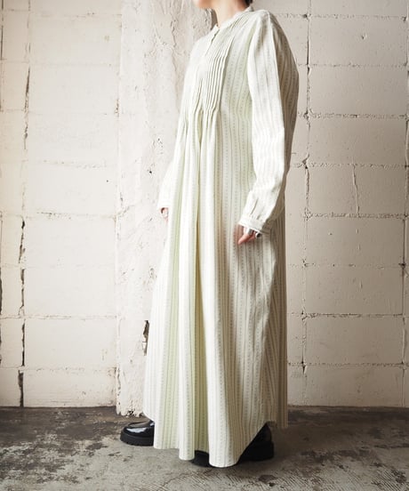 L.L.Bean Pleated Bosom Shirt Dress IV