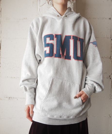 Champion Reverse Weave "SMU" Hoodie GR