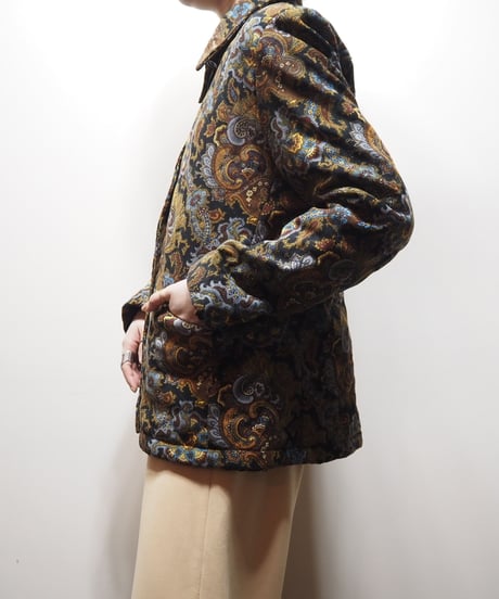 Paisley Pattern Jacket BK