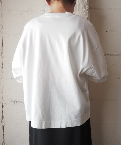 Cat Print Tee WH