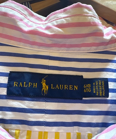 Ralph Lauren Crazy Stripe 6XL Big Shirt BLGNPI