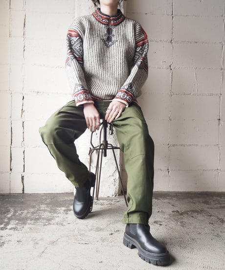 Nordic Front Design Sweater WHBKRE