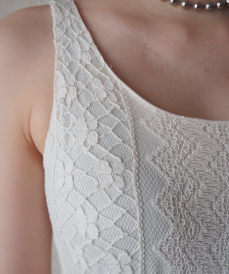 Sleeveless Lace Dress IV