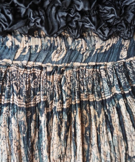 1960〜70's Indian Cotton Skirt GN