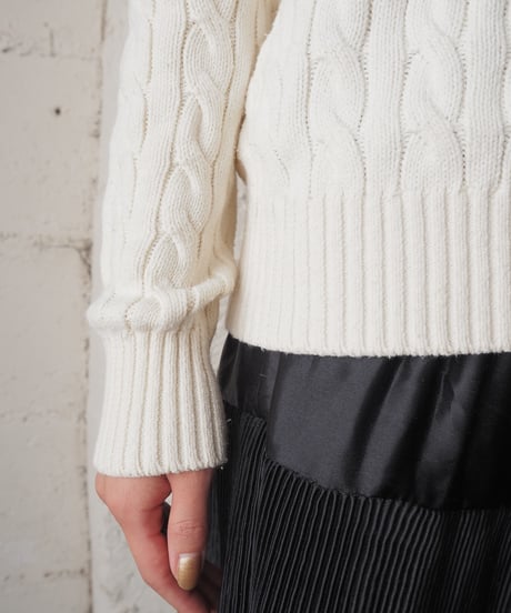 POLO RALPH LAUREN Heart Patch Knit WH RE