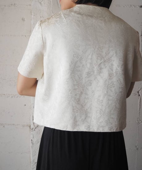 Shadow Pattern Short Sleeve China Jacket IV