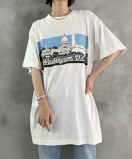 Washington DC Printed T Shirt WHBL
