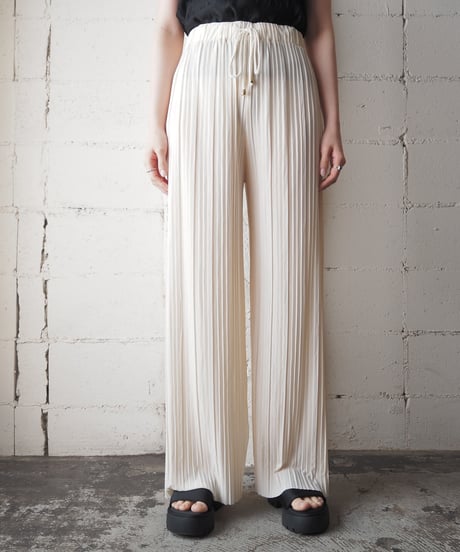 Pleated Wide Easy Pants IV