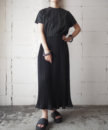 1960s Euro Embroidery Short Sleeve Blouse BK