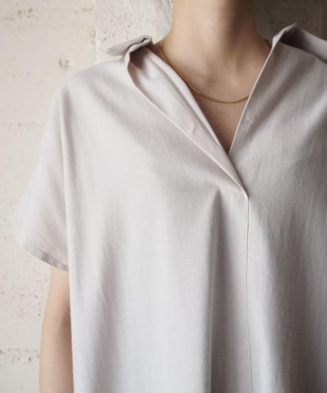 Open CollarLongShirtGR