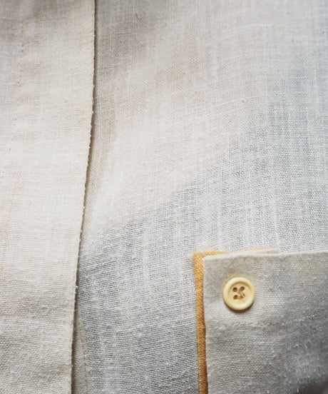 Bicolor Collarless Blouse IVYE
