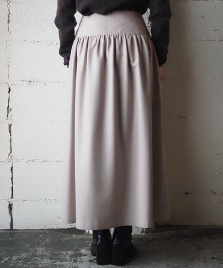 Belt Design Flared Skirt LBE