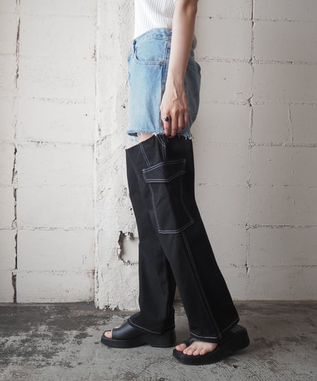 REMAKE Levi's×Cargo Docking Pants LBLBK