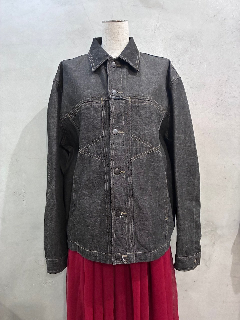 MARITHE FRANCOIS GIRBAUD Denim Jacket DGR | Orfeo