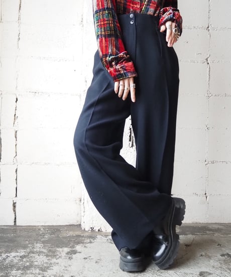 Wool Wide Pants NV
