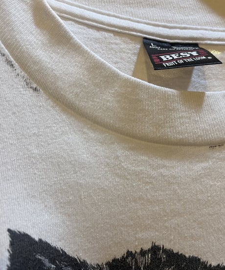 Cat Print Tee WH