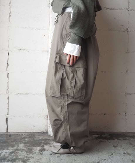 Draw String Cargo Pants KA