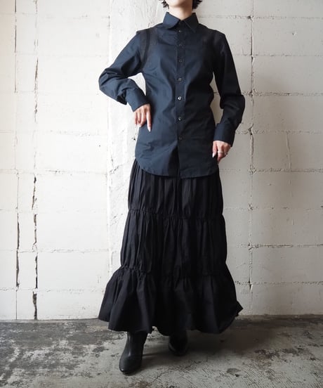 Jean Paul Gaultier Shoulder Design Shirt NVGR