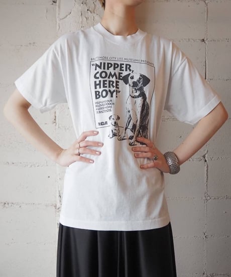 Dog Print Tee WHBK