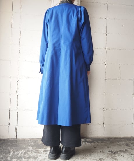 Stand Collar Aline Coat BL