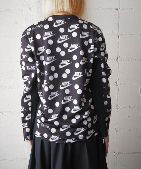 BLACK COMME DES GARCON NIKE Dot Long Sleeve Tee BKWH