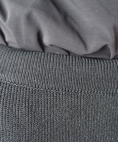 Side Slit Easy Tight Skirt BK