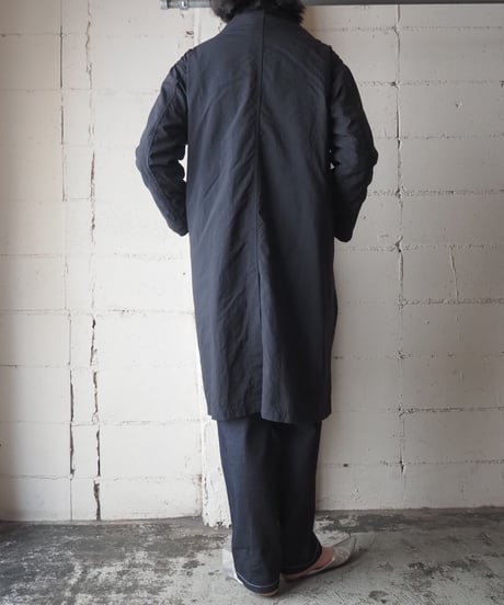 Plantation Shawl Collar Coat BK