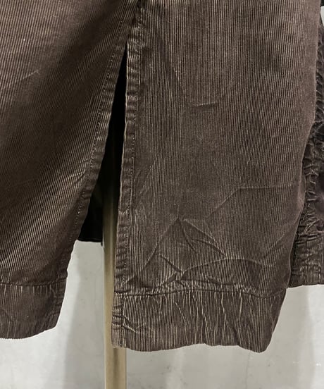 MARITHE FRANÇOIS GIRBAUD Corduroy Belted Skirt BR
