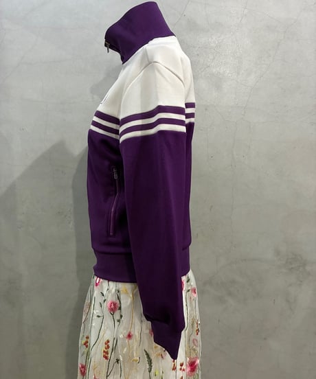 SPEEDO Bicolor High Neck Track Jacket PURWH