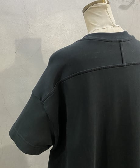 Acne Studios Deep Slit Tee Shirt Dress BK