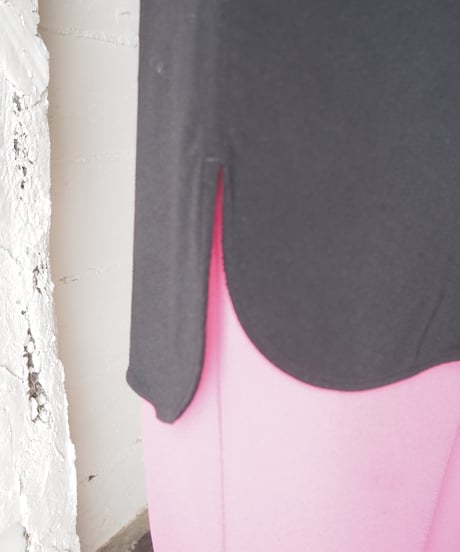 LAUREN Peekaboo Design Long Cutsewn BK