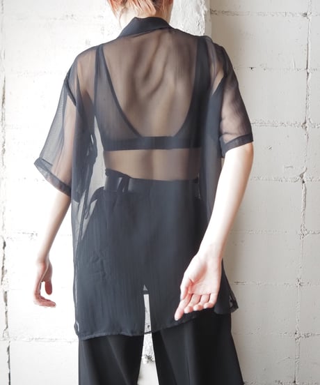 Basic Sheer Shirt BK