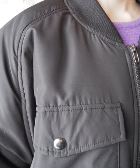 Big Pocket Padded Jacket BK