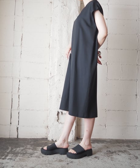 1970s USA French Sleeve Dress BK