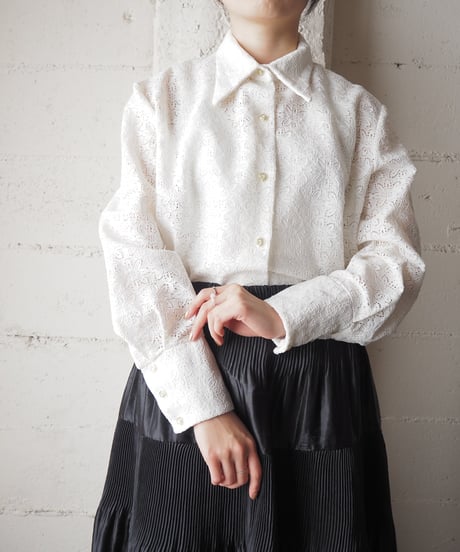 1970's Regular Lace Shirt WH