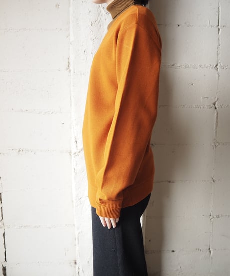 1970's Bicolor Turtle Neck Sweater ORBR