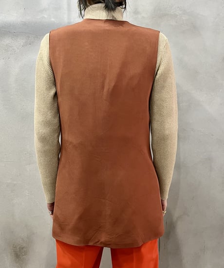 Silk V Neck Vest BR