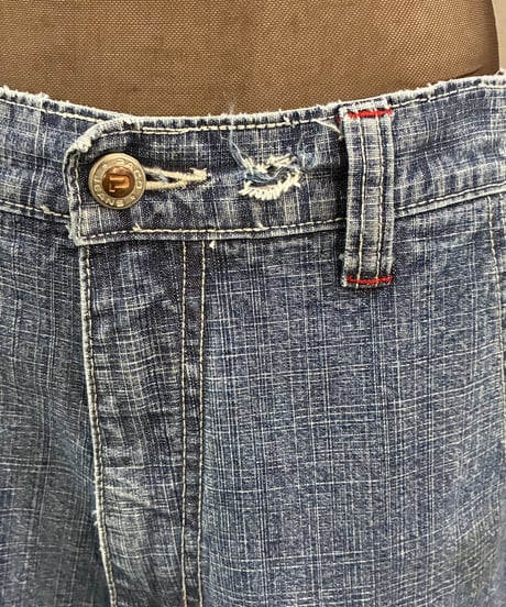 90's PACO JEANS Side Snap Denim Pants BL