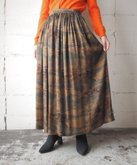 Ralph Lauren Hunting Pattern Skirt KA