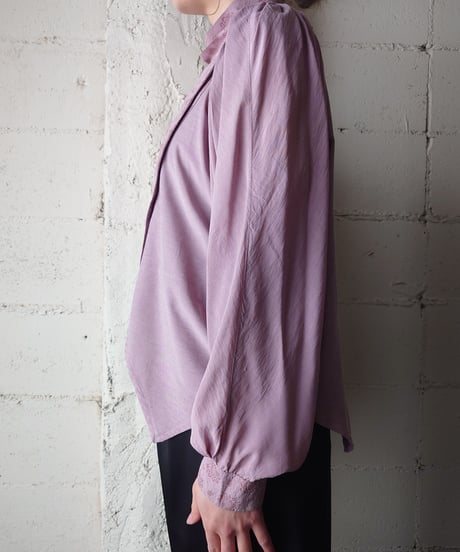 Asymmetric Design Bat Wing Sleeve Blouse PI