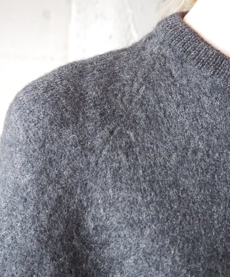 Plane Crew Neck Knit DGR