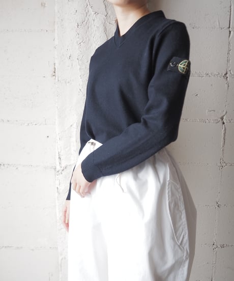 STONEISLANDJUNIOR Vneck Sweater DNV