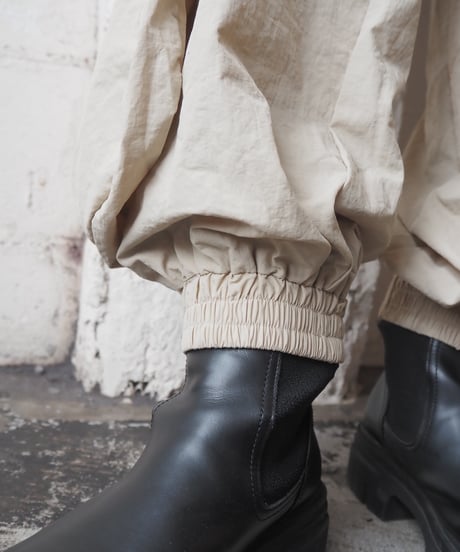 Shirring Easy Cargo Pants BE