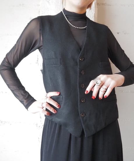 1940's Vintage Jacket Vest BK